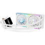 NOX Hummer M-240 LCD Blanco ARGB